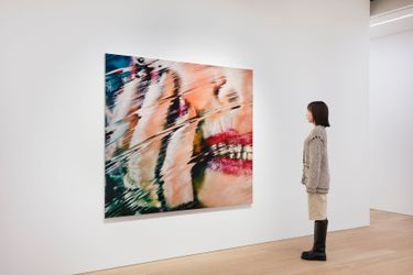 Exhibition view: Marilyn Minter, Lehmann Maupin Seoul (7 March–27 April 2024). Courtesy the artist, Salon 94, New York; Regen Projects, Los Angeles; Lehmann Maupin, New York, Seoul, and London; and Baldwin Gallery, Aspen. Photo: OnArt Studio.