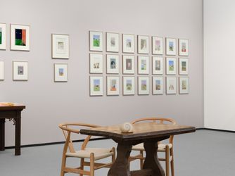 Exhibition view: Tristan Hoare Gallery, Frieze Masters, London (12–16 October 2022). Courtesy Tristan Hoare Gallery.