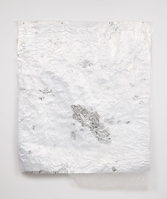 Untitled (Silver Tapestry) by David Hammons contemporary artwork