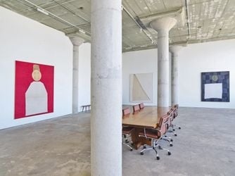 Exhibition view: Lawrence Calver, Sink or Swim, Simchowitz DTLA, Los Angeles (18 August–8 September 2022). Courtesy Simchowitz.