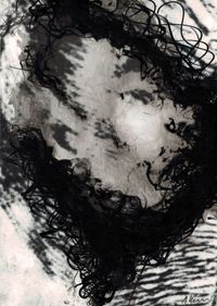P20. GOYA serie by Arnulf Rainer contemporary artwork painting, works on paper, sculpture, photography, print, mixed media