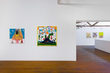 Exhibition view, Gareth Sansom, Roslyn Oxley9 Gallery, Sydney (28 January–26 February 2022). Courtesy Roslyn Oxley9 Gallery. Photo: Luis Power.
