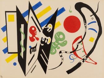 Wassily Kandinsky, Réciproque (1935). Courtesy the artist and Gagosian.