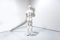 Embrace the Bird's Tail by Tang Da Wu contemporary artwork sculpture