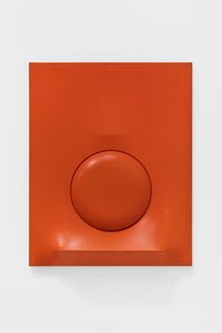 Red (Rosso) by Agostino Bonalumi contemporary artwork sculpture