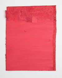 Untitled (hot pink) by Louise Gresswell contemporary artwork painting