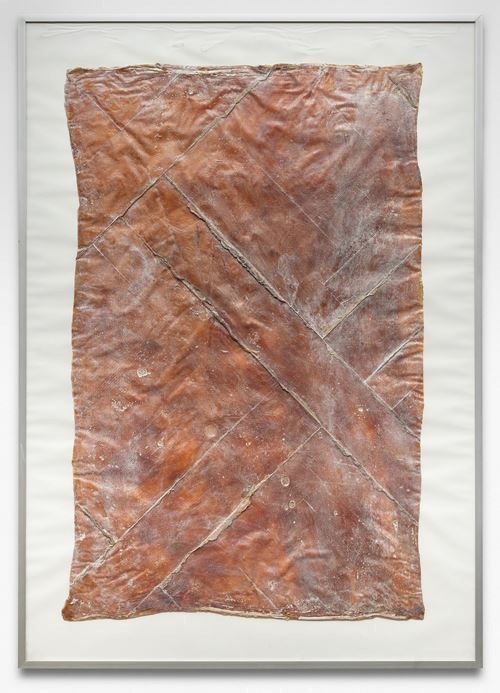 Untitled (Der Parkettboden des Herrenzimmer / The Parquet floor of the Herrenzimmer), Wülflingen, Winterthur by Heidi Bucher contemporary artwork