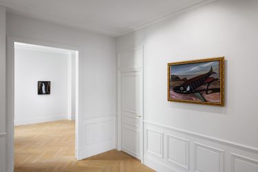 Exhibition view: Sun Yitian, Once upon a time, Esther Schipper, Paris (18 October–24 November 2023). Courtesy the artist and Esther Schipper, Berlin/Paris/Seoul. Photo: Andrea Rossetti.