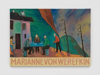 Marianne von Werefkin by Jean-Frédéric Schnyder contemporary artwork painting