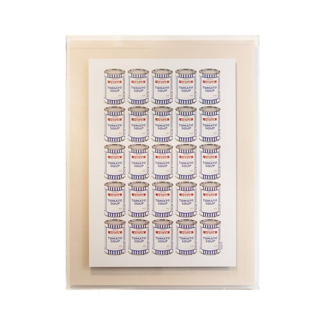 Soup Cans by Banksy contemporary artwork