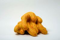 Yellow by Ken Price contemporary artwork sculpture, ceramics
