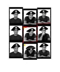 George Clooney Contact Sheet by Andy Gotts contemporary artwork photography, print