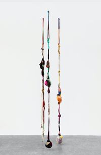 3 acordes (Série Sinfonia das cores) by Sonia Gomes contemporary artwork sculpture