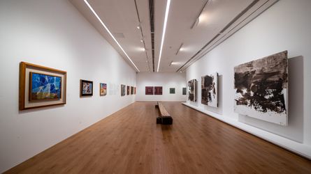 Exhibition view: Huang Rui: Ways of Abstraction, UCCA Beijing (25 September–19 December 2021). Courtesy UCCA Center for Contemporary Art.