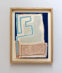 Rue Meslay - No.18 by Laurence Leenaert contemporary artwork painting, works on paper