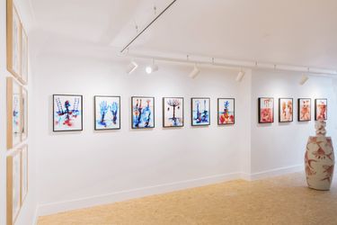 Exhibition view: Barthélémy Toguo, Human Nature, HdM Gallery, London (13 June–23 August 2019). Courtesy HdM Gallery.