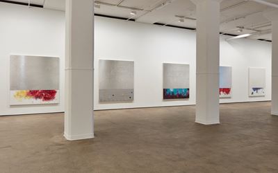 Hugo McCloud, Veiled, 2016, Exhibition view. Photography: Jason Wyche, New York. Courtesy: Sean Kelly, New York.