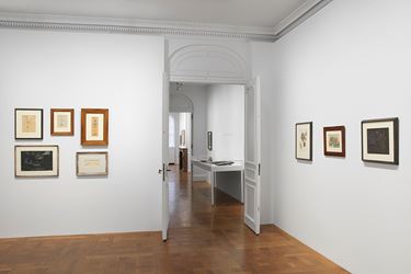 Exhibition view: Group Exhibition, A Selection of Works from Galerie 1900-2000, David Zwirner, 69th Street, New York (12 September–27 October 2018). Courtesy Galerie 1900-2000 and David Zwirner.