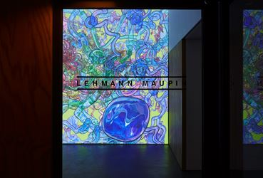 Exhibition view: Jennifer Steinkamp, Still-Life, Lehmann Maupin, Hong Kong (19 September–26 October 2019). Courtesy Lehmann Maupin, New York, Hong Kong, and Seoul.