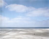 Strandwanderer (from the series 'Seascapes') by Thomas Wrede contemporary artwork photography