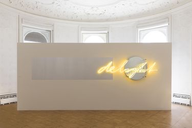 Exhibition View: Brigitte Kowanz, Remember the Future, Galerie Krinzinger, Vienna (25 March–30 April 2024). Courtesy Galerie Krinzinger.