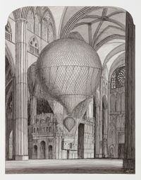 Cathedral III by Martin Jacobson contemporary artwork works on paper, drawing