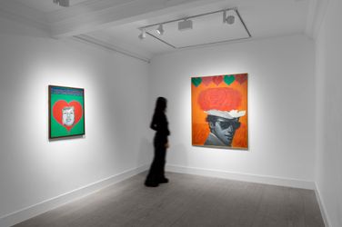 Exhibition view: Pauline Boty, A Portrait, Gazelli Art House, London (1 December 2023–24 February 2024). Courtesy Gazelli Art House, London.