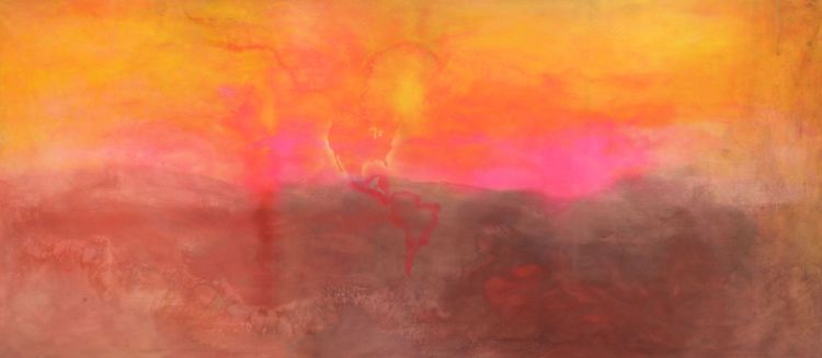 Frank Bowling's Alchemical Paintings at Hauser & Wirth
