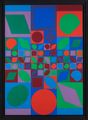 Farbwelt by Victor Vasarely contemporary artwork 2
