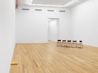 Exhibition view: He Xianyu, Soft Dilemma, Andrew Kreps Gallery, Cortlandt Alley, New York (15 January–21 February 2021). Courtesy the Artist and Andrew Kreps Gallery, New York Photo: Dan Bradica. 