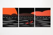 Red Sun by Jiang Li contemporary artwork 1