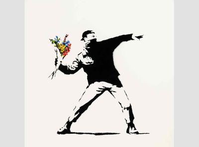 Sotheby’s Will Accept Crypto for Banksy’s ‘Love is in the Air’