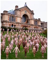 Everyone Together, England by Spencer Tunick contemporary artwork photography