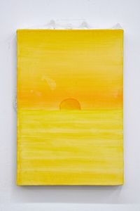 Sunset by Eunju Kim contemporary artwork painting