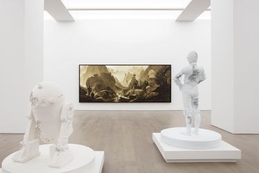 Exhibition view: Daniel Arsham, 20 Years, Perrotin, New York (6 September–14 October 2023). Courtesy the artist and Perrotin. Photo: Guillaume Ziccarelli.