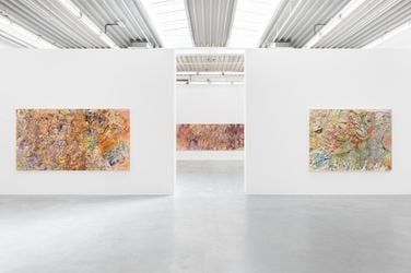 Contemporary art exhibition, Larry Poons, Recent Paintings at Almine Rech, Brussels, Belgium