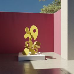 Exhibition view: Misha Milovanovich, The Shape of Colour, Dellasposa Gallery, London (10 March–9 May 2021). Courtesy Dellasposa Gallery. 