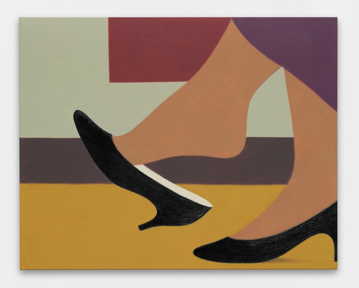 Dangling, 2023 by Henni Alftan, Oil on canvas, 73 x 92 cm (2) | Ocula