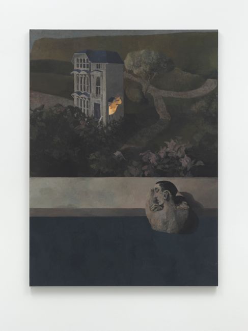 House on Fire by Lenz Geerk contemporary artwork