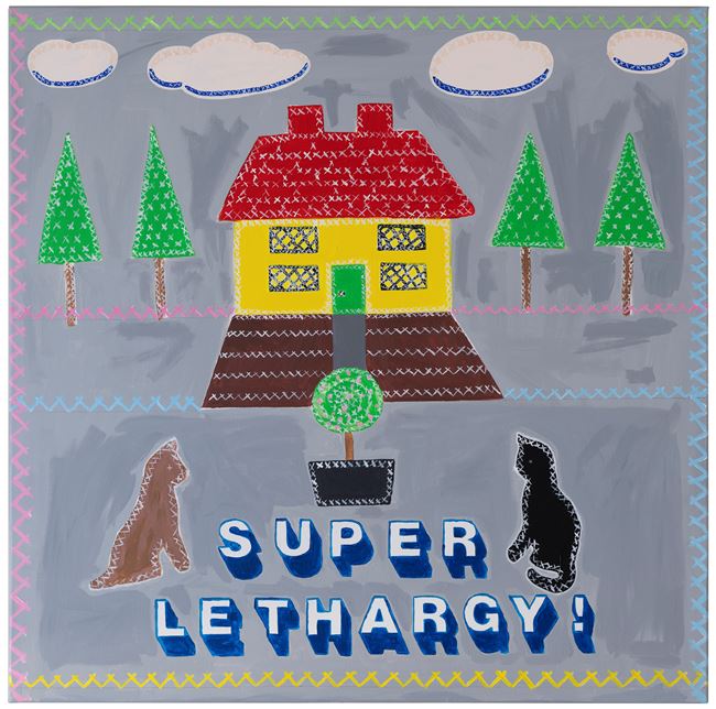 Super Lethargy! by Magda Archer contemporary artwork