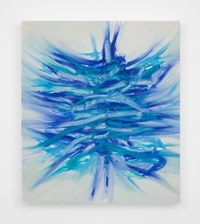 Blue Twister by Vaughn Spann contemporary artwork painting