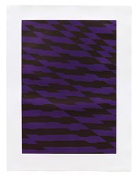 Blackfriars Purple by Richard Deacon contemporary artwork print