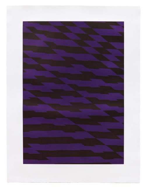 Blackfriars Purple by Richard Deacon contemporary artwork