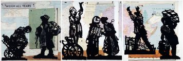 Weigh All Tears by William Kentridge contemporary artwork 1