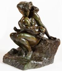 Amour qui passe by Auguste Rodin contemporary artwork sculpture