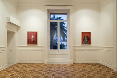 Exhibition view: Group Exhibition, Naples: Mostra Inaugurale, Thomas Dane Gallery, Naples (25 January–24 March 2018). Courtesy Thomas Dane Gallery. Photo: Danilo Donzelli Photography.