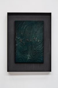 Oceans (Falling) (Always) by Martin Boyce contemporary artwork mixed media