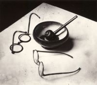 Mondrian's Pipe & Glasses, Paris by André Kertész contemporary artwork photography