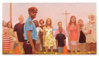 Crowd Scene by Bo Bartlett contemporary artwork painting