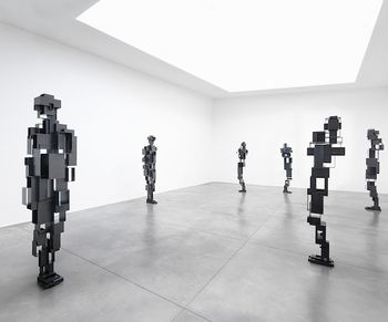 Xavier Hufkens contemporary art gallery in St-Georges, Brussels, Belgium